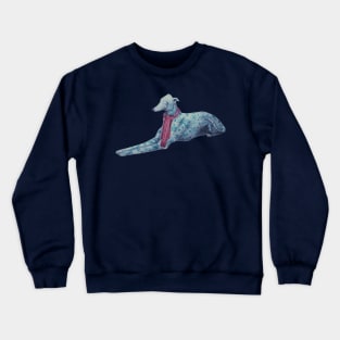 Greyhound's Cozy Christmas Crewneck Sweatshirt